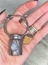 Load image into Gallery viewer, Moonstone Magic Potion Bottle Crossbody Necklace
