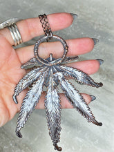 Load image into Gallery viewer, Moonstone Leaf Pendant
