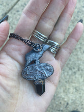 Load image into Gallery viewer, Raven Amulet Pendant
