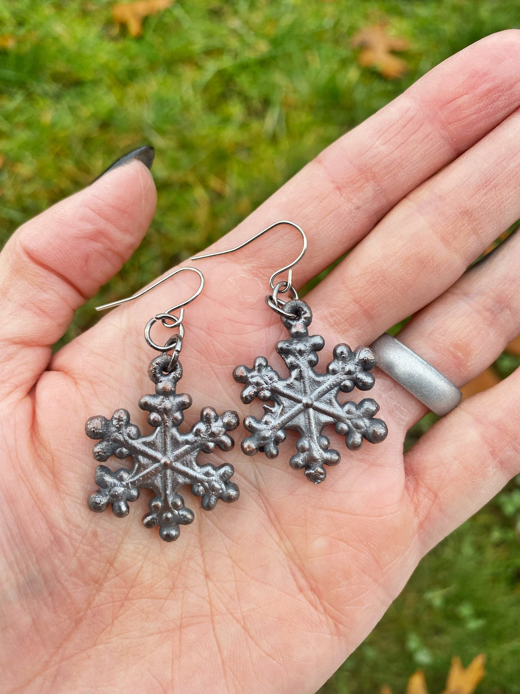 Snowflake Earrings 1