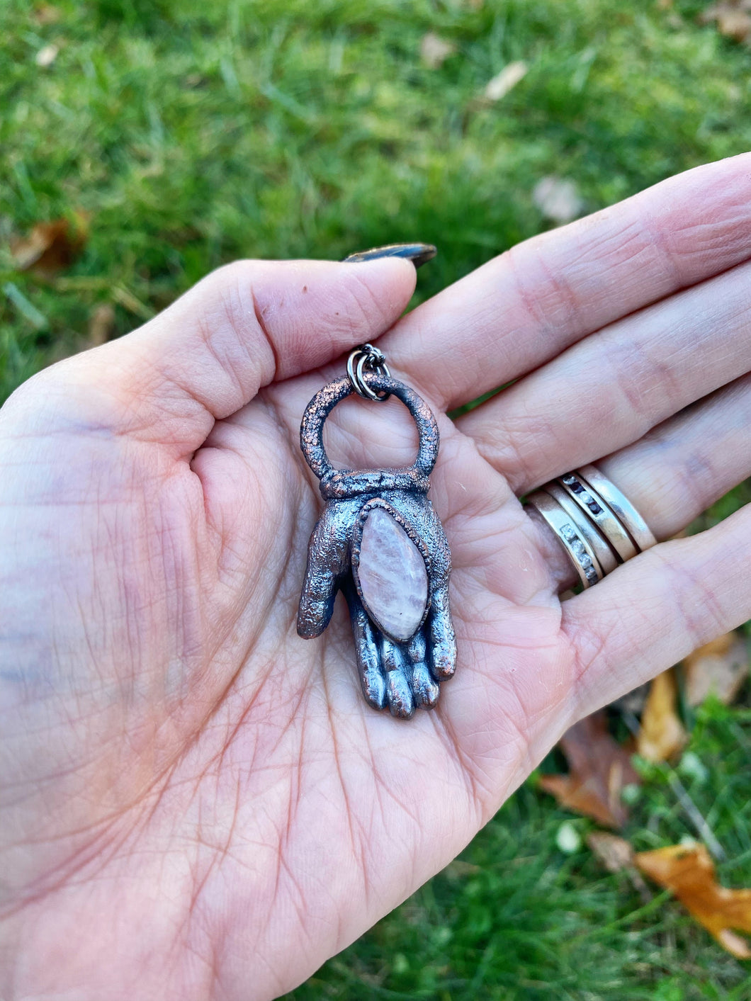 Hand of our Ancestors Moonstone