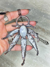 Load image into Gallery viewer, Moonstone Leaf Pendant
