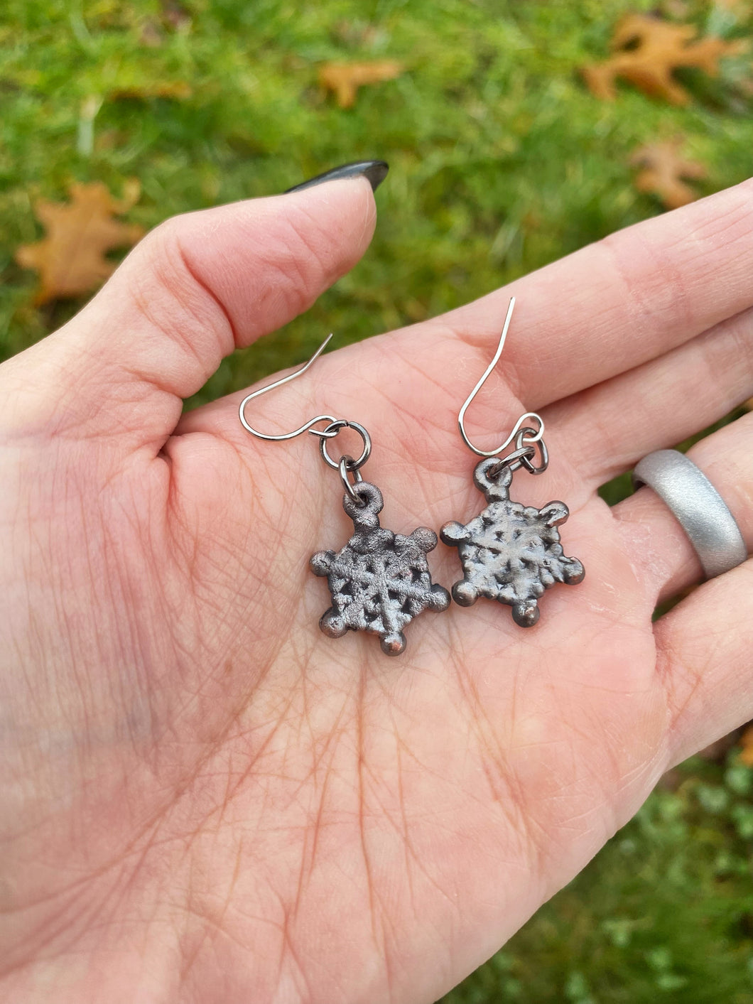 Snowflake Earrings 2
