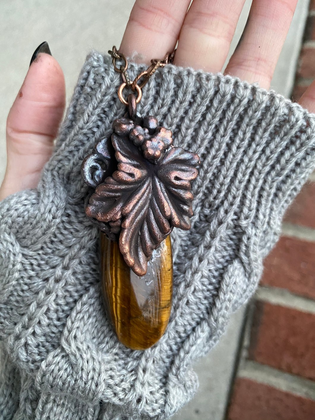 Tigers Eye Amulet