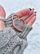 Load image into Gallery viewer, Rose Quartz Heart Pendant
