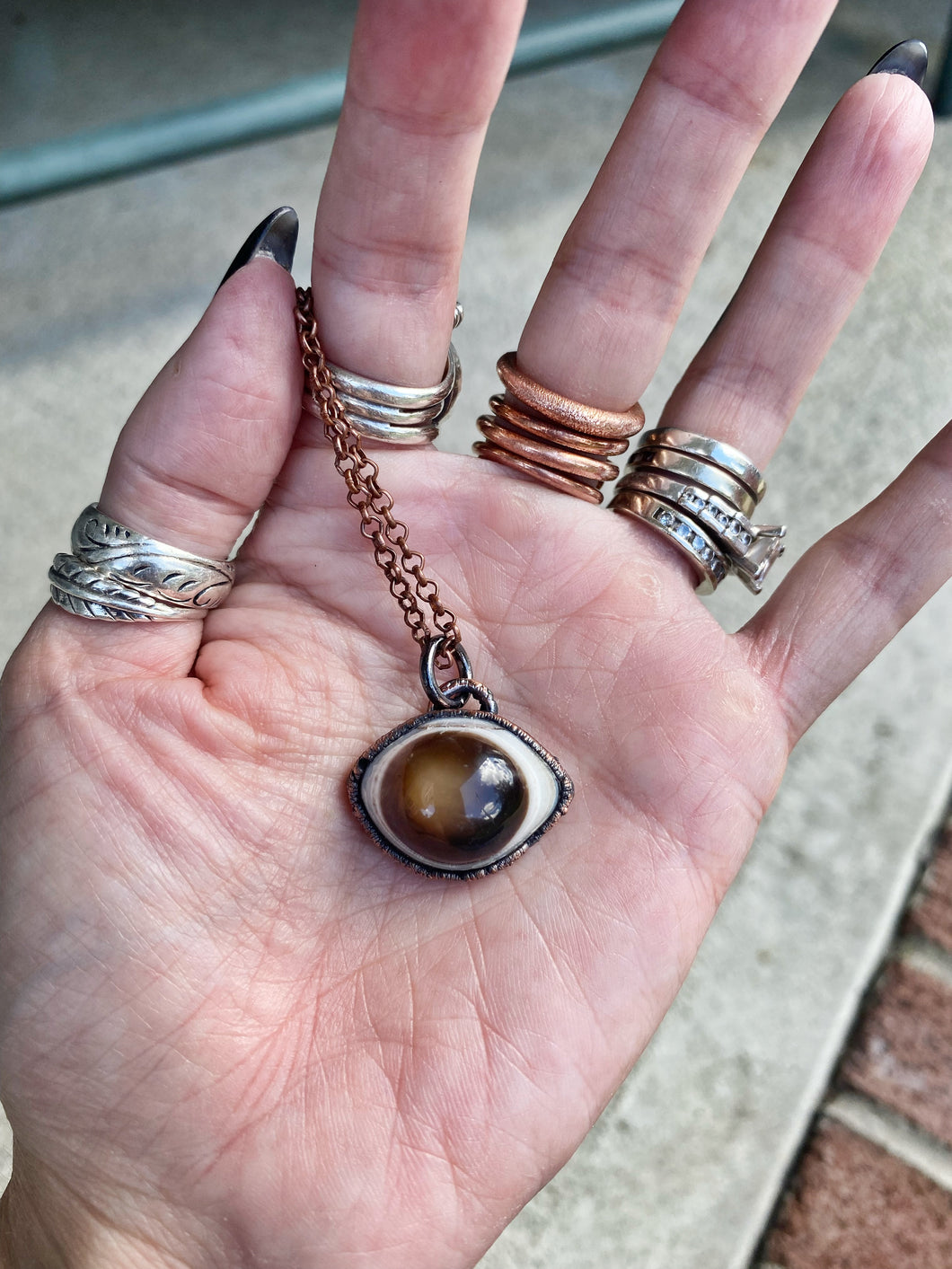 Shiva Eye Agate Pendant