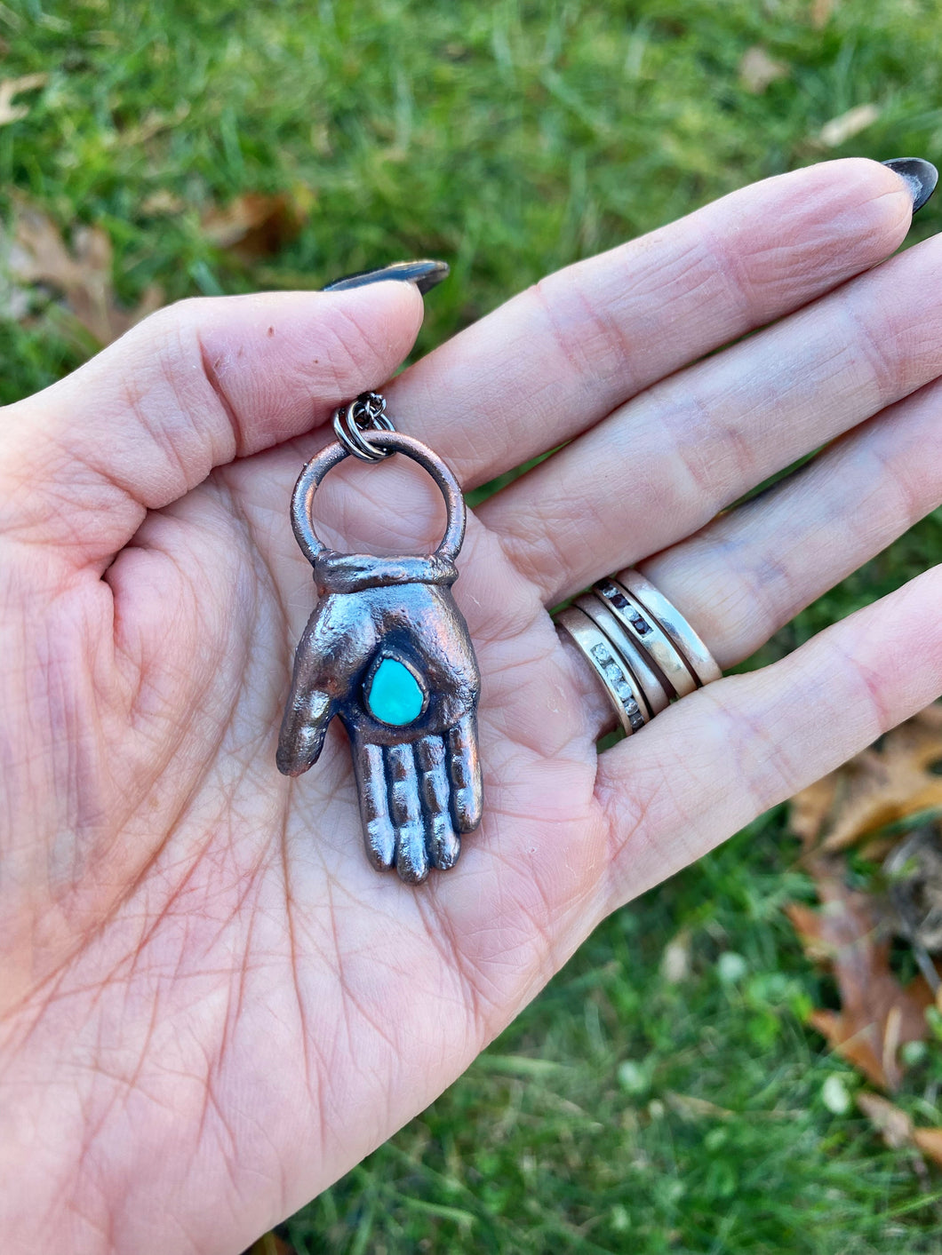 Hand of our Ancestors Turquoise