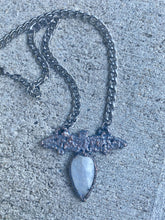 Load image into Gallery viewer, Bat with Moonstone Necklace
